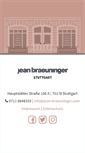 Mobile Screenshot of jean-braeuninger.com